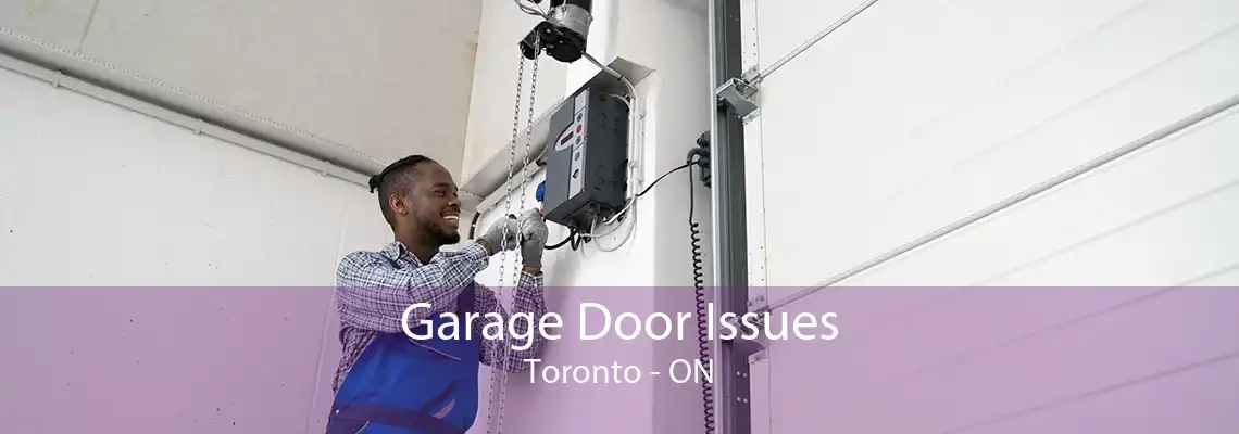 Garage Door Issues Toronto - ON