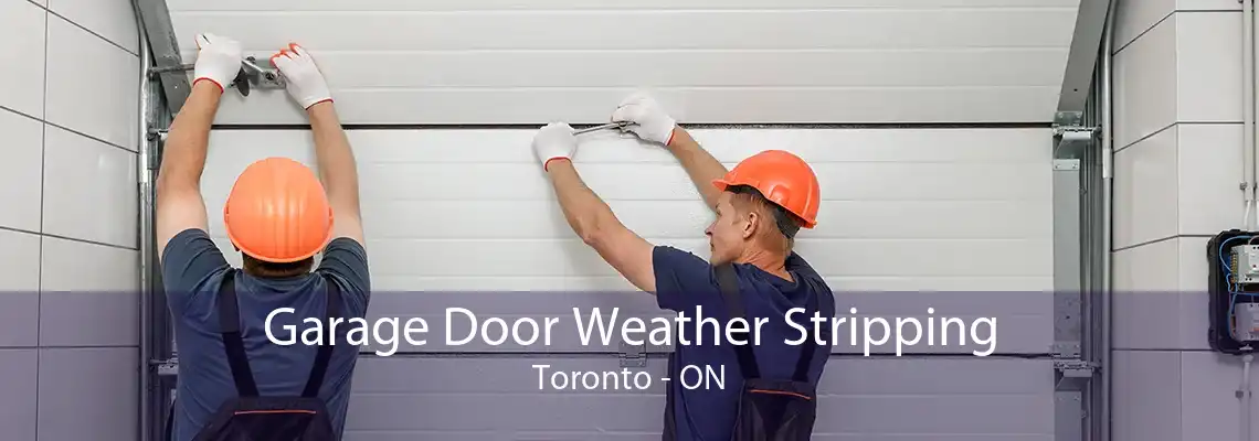 Garage Door Weather Stripping Toronto - ON